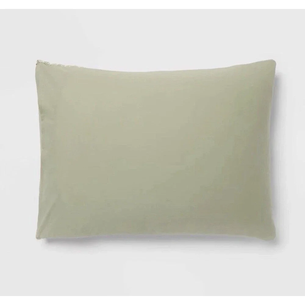 3 Piece Queen Matelasse Quilt and Shams Set Tinker Stripe Green - Threshold NEW